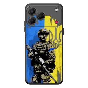 Чехлы с картинкой ЗСУ для ZTE Nubia V80 Design (AlphaPrint) (АРТ солдат)