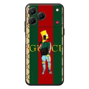 Брендновые Чехлы для ZTE Nubia V80 Design - (PREMIUMPrint) (Барт ГУЧЧИ)