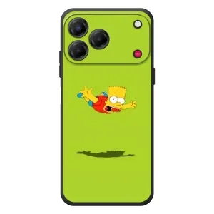 Чехол с Симпсонами для ZTE Nubia V80 Design (VPrint) (Барт Симпсон)