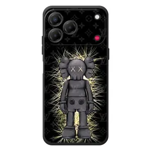 Чехлы для ZTE Nubia V80 Design - Bearbrick Louis Vuitton (PREMIUMPrint) (Bearbrick LV)