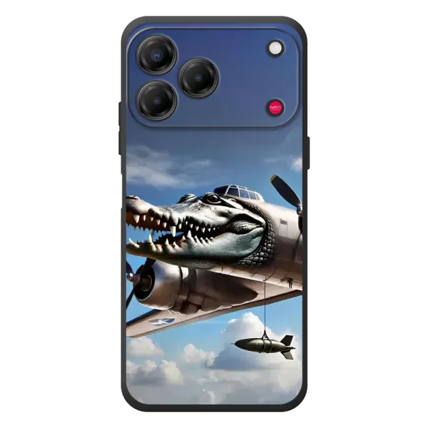 Чехол с принтом «Бомбардиро крокодило» для ZTE Nubia V80 Design Чехол с принтом «Бомбардиро крокодило» для ZTE Nubia V80 Design