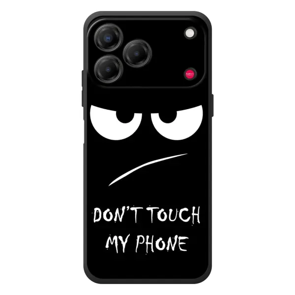 Чехол с принтом «Dont Touch» для ZTE Nubia V80 Design
