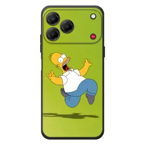 Чехол с Симпсонами для ZTE Nubia V80 Design (VPrint) (Гомер Симпсон)