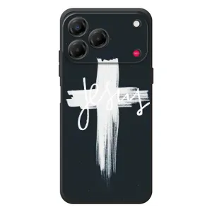 Чехол для ZTE Nubia V80 Design (AlphaPrint) - (Христианские) (Иисус)