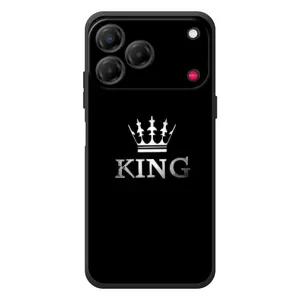 Чехол с Короной ЗТЕ Нубия В80 Дизайн - (AlphaPrint) (KING)