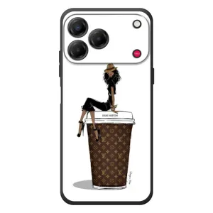 Чехлы Луи Витон для ZTE Nubia V80 Design (AlphaPrint - LOUIS VUITTON) (кофе LOUIS VUITTON)