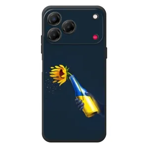 Чехол для Патриота Украины ZTE Nubia V80 Design - (AlphaPrint) (Коктейль молотова)