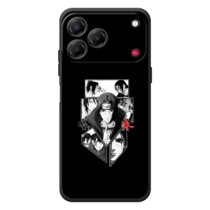 Чехлы на тему: Итачи Учиха для ZTE Nubia V80 Design (AlphaPrint) (коллаж Итачи)