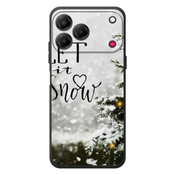 Чехол с принтом «Let it snow» для ZTE Nubia V80 Design