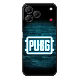 Чехол PUBG для ЗТЕ Нубия В80 Дизайн (AlphaPrint) (Лого PUBG)