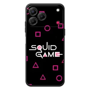 Чехол Гра в кальмара для ZTE Nubia V80 Design (Паттерн Игра кальмара)