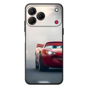 Силиконовый чехол Маквин для ZTE Nubia V80 Design (Скоростной Маквин)