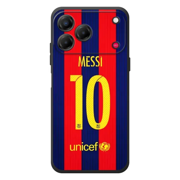 Чехол с принтом «Messi Barca 10» для ZTE Nubia V80 Design
