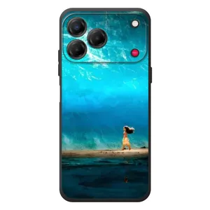 Чехол с мультфильмом Моана ZTE Nubia V80 Design (Океан Моана)