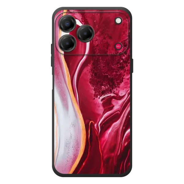 Чехол с принтом «Мрамор красный» для ZTE Nubia V80 Design Чехол с принтом «Мрамор красный» для ZTE Nubia V80 Design