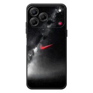 Чехол для ZTE Nubia V80 Design - с принтом Найк (AlphaPrint) (Найк красный)