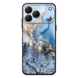 Мраморный чехол на ZTE Nubia V80 Design (VPrint) (Нежный мрамор)
