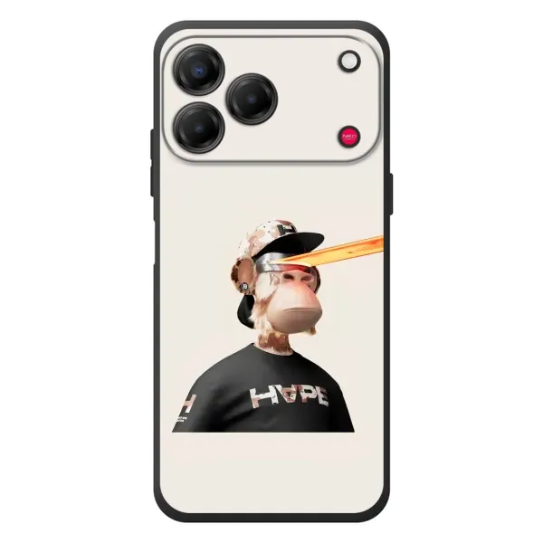 Чехол с принтом «обезьяна NFT в очках» для ZTE Nubia V80 Design