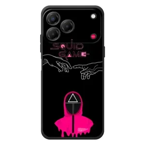 Чехол Гра в кальмара для ZTE Nubia V80 Design (Минимализм Игра кальмара)