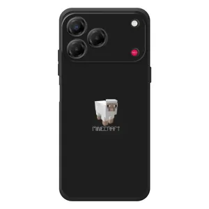 Чехол Майнкрафт на ZTE Nubia V80 Design (AlphaPrint) Minecraft (Овечка Майнкрафт)