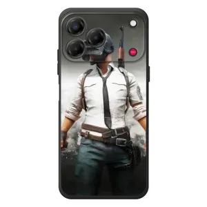 Чехол PUBG для ЗТЕ Нубия В80 Дизайн (AlphaPrint) (Пабг мен)
