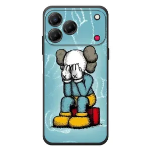 Чехлы для ZTE Nubia V80 Design - Bearbrick Louis Vuitton (PREMIUMPrint) (Плач Bearbrick)