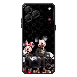 Чехол Disney Mouse ZTE Nubia V80 Design (PREMIUMPrint) (Семья Маусов)