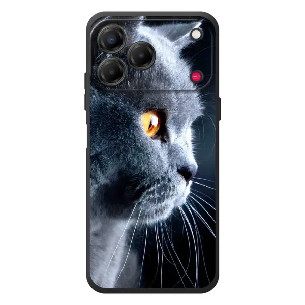 Чехол с принтом «Серый Кот» для ZTE Nubia V80 Design Чехол с принтом «Серый Кот» для ZTE Nubia V80 Design