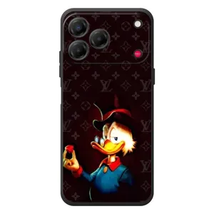 Чехлы для ZTE Nubia V80 Design - Скрудж МакДак Louis Vuitton (PREMIUMPrint) (Скрудж с бриллиантом)