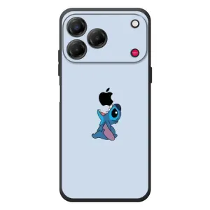 Чехол с принтом Стич на ZTE Nubia V80 Design (Stitch apple)