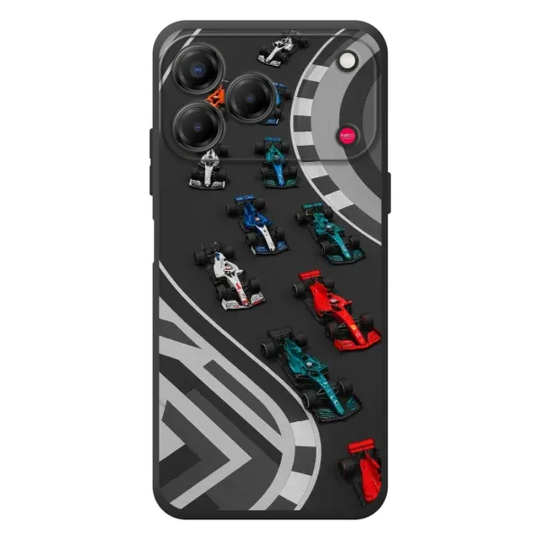 Чехол с принтом «Трасса Ф1» для ZTE Nubia V80 Design