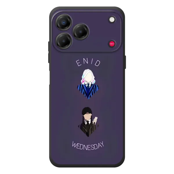 Чехол с принтом «Уэнздей и подруга» для ZTE Nubia V80 Design