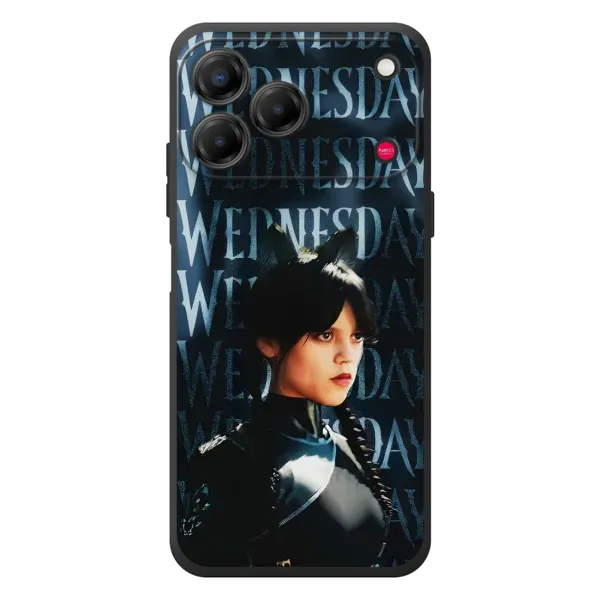 Чехол с принтом «Уэнздей кошка» для ZTE Nubia V80 Design