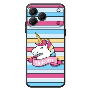 Чехол для ЗТЕ Нубия В80 Дизайн - (Единорожки - Новинки) (AlphaPrint) (Unicorn)