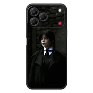 Чехол с дизайном Венздей 2 на ZTE Nubia V80 Design (Темный стиль Уэнздей)