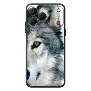 Чехлы с картинками животных ZTE Nubia V80 Design (Волк)