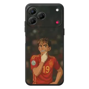 Чехол с футболистом Ламин Ямаль ZTE Nubia V80 Design (Ямаль аниме)