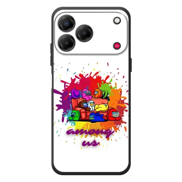 Чехол с принтом «Яркий АмонгАс» для ZTE Nubia V80 Design