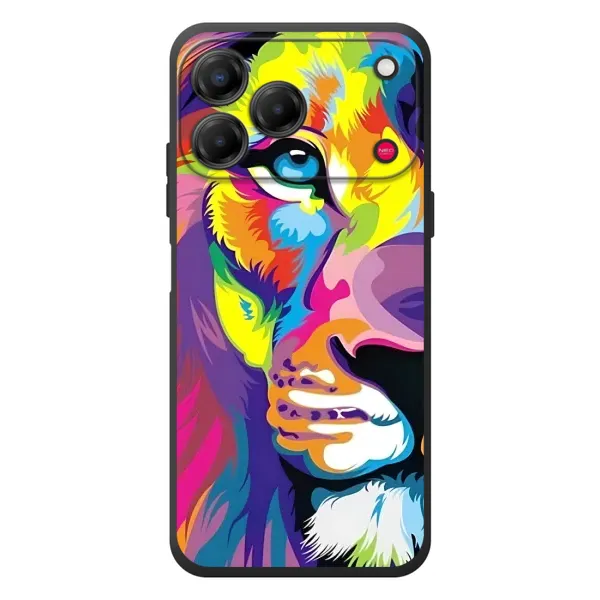 Чохол з принтом «Яскравий Лев» для ZTE Nubia V80 Design