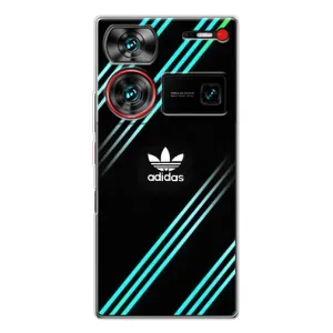 Чехлы Адидас для ZTE Nubia Z60 Ultra (AlphaPrint) (Адидас с полосами)