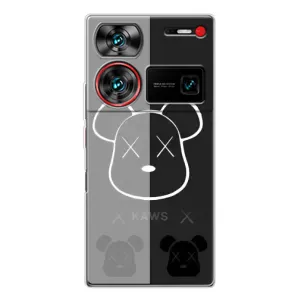 Чехлы для ZTE Nubia Z60 Ultra - Bearbrick Louis Vuitton (PREMIUMPrint) (БеарБрик глаза)