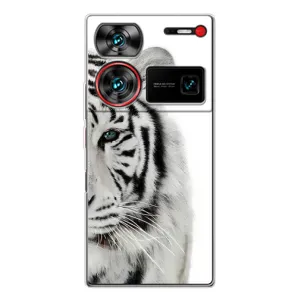 Чехлы с картинками животных ZTE Nubia Z60 Ultra (Белый Тигр)