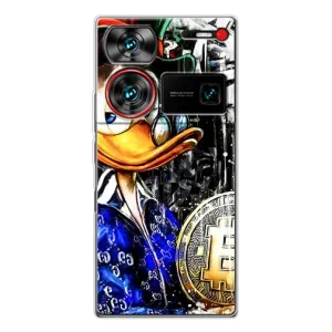 Чехлы для Нубиа З60 Ультра - Scrooge MagDag (PREMIUMPrint) (Биткойн Скрудж)