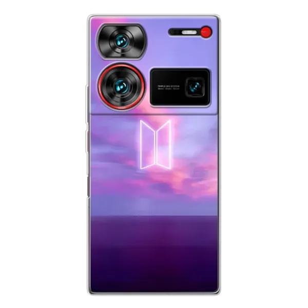 Чехол с принтом «BTS логотип» для ZTE Nubia Z60 Ultra