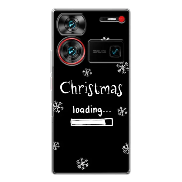 Чехол с принтом «Christmas loading» для ZTE Nubia Z60 Ultra