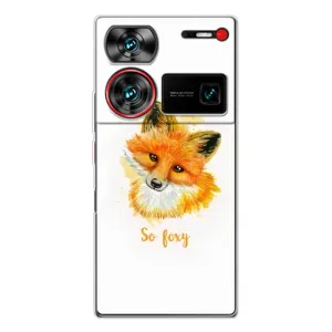 Чехлы с картинкой Лисички для ZTE Nubia Z60 Ultra (VPrint) (Девочка Лиса)