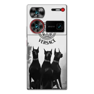 Чехлы VERSACE для Нубиа З60 Ультра (PREMIUMPrint) (Доберман Версаче)