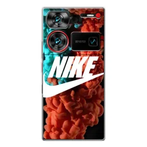 Чехол для ZTE Nubia Z60 Ultra - с принтом Найк (AlphaPrint) (Дымчатый найк)