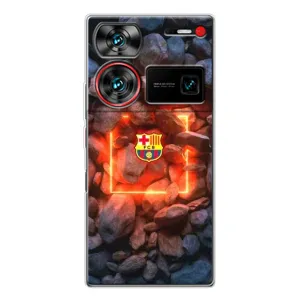 Чохол з принтом «ФК Барселона» для ZTE Nubia Z60 Ultra
