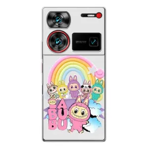 Чехол с Лабубу на ZTE Nubia Z60 Ultra (Фон Лабубу)